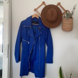 Andrew Marc | Blue Midi Jacket